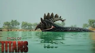 How I survived as a SOLO Tylosaurus | Path of Titans semi realism