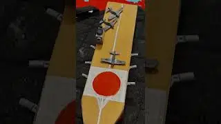 Ijn akagi (pine wood derby car) #history #warthunder #akagi
