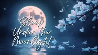 Sleep Under the Moonlight | White Flowers, Lotus & Gentle Sleep Music