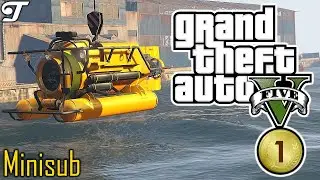 GTA 5 - Minisub [100% Gold Medal] Grand Theft Auto V Gameplay Walkthrough