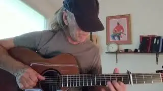 fairest lord jesus fingerstyle guitar low C tuning (CGDGAD)