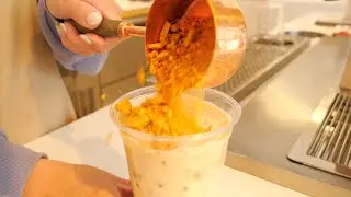 韓国風おしゃれカフェのタルゴナミルクティーとクロッフルの作り方