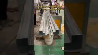 Fire-proof partition door frame equipment 14-pass bending is solved by one machine#cold#door frame