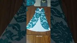 inspirasi model gamis broklat dua bahan jadi 3 model #sewing #inspirasimodelgamis