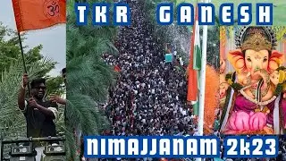 TKR GANESH NIMAJJANAM 2K23 | Tkr biggest festival |Pranav Unveils