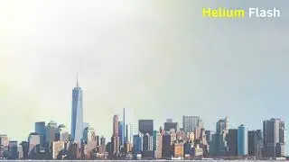 STOCK FOOTAGE helium flash