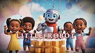 Tiny little robot birthday story (3d animation)