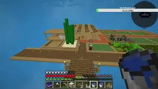 Episode 18 Minecraft skyfactory 4   FARMING FOR DONUT AND BACON SAPLING!