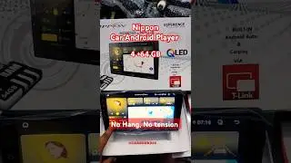 Nippon Car Android Player (4+64GB), No hang, No tension.