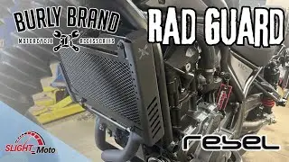 Установка массивной защиты радиатора на Honda Rebel 1100 &mdash; защита и стиль