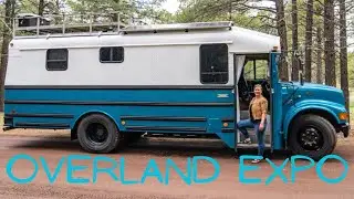 Skoolie Life: Traveling Off-Grid ~ Heading South to attend Overland Expo