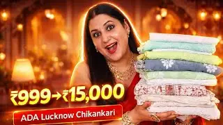 Chikankari HAUL 2026 ! ADA Lucknow Collection You Must See! #adachikankari #lucknow 