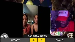 THE BAR BREAKDOWN (LEGACY VS FINALE) #VERBALWARZONE #SOCROOKED
