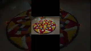 10 variety pookalam❤🥰 onam special❤@myartar #youtubeshort #shortvideo