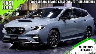 2024 Subaru Levorg STI Sports Special Edition Launched @ Japan Mobility Show -Full Interior Exterior
