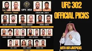 UFC 302 Makhachev vs. Poirier OFFICIAL PICKS (Full Card)