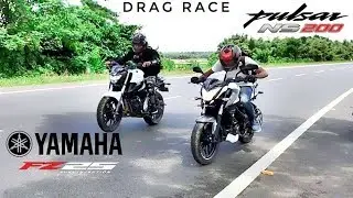 Pulsar NS200 VS Yamaha FZ25 | DRAG RACE | HIGHWAY BATTLE 