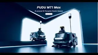 PUDU MT1 Max: AI-Powered 3D Perception Robotic Sweeper |