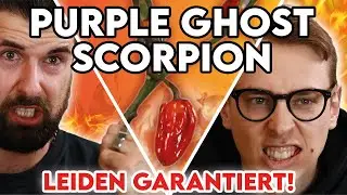 EXTREM SCHARFE Chili Verkostung | Purple Ghost Scorpion mit 800.000 Scoville! | ZSV #10
