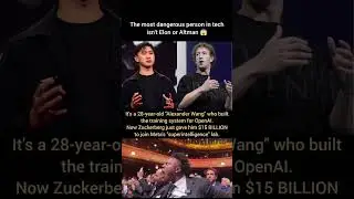 Alexander Wang&rsquo;s $15 Billion Move to Meta&rsquo;s &ldquo;Superintelligence&rdquo; Lab Explained😱|Tech Power Shift 2025