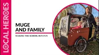 Cambridgeshire Cargo Bike Stories: Muge and family