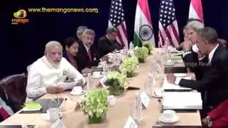 Barack Obama Meets PM Modi | Bilateral Meeting at United Nations Head Quarters | Mango News