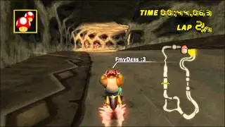 [MKWii Prelim TAS] Grumble Volcano (Rock Hop) - 01:36.222 (WR Strats)