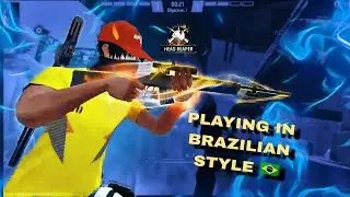 PLAYING IN 🇧🇷 BRAZILIAN 🇧🇷 STYLE 🔥GOD LEVEL MOVEMENT⚙️MOVEMENT+ACCURACY 🎯