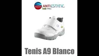 Calzado Antiest&aacute;tico ESD A9 Blanco