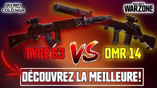 DMR 14 vs TYPE 63 : Quelle est la MEILLEURE arme sur WARZONE ? + ACCESSOIRE SECRET [+ 2 CLASSES OP]