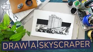 How to Draw a Skyscraper - In-Depth Guide