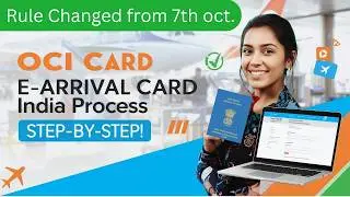 Oci Card Holders e arrival update | Do You Need to Fill India e-Arrival Card?&rdquo;