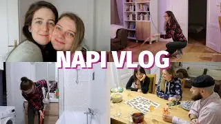 REALISZTIKUS NAPI VLOG EGY 1 ÉVESSEL | takarítás, tánc parti, könyvklub