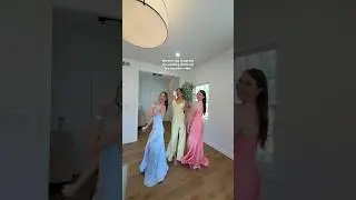 my hype crew #bridesmaids #gardenwedding #2025wedding #2025bride #wedding #bridesmaiddress #dance