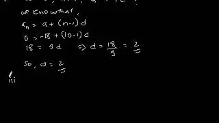CBSE Class-10 Maths NCERT solution -Arithmatic Progression- Exercise 5.2 - Problem 1