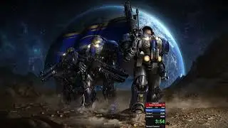 Starcraft terran  speedrun 57m20s