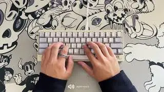 Trying out Topre - HHKB Pro 2 Type-S with Lubed Topre Switches Typing Sounds