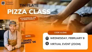 VA Pizza Making Class with James Harris '06