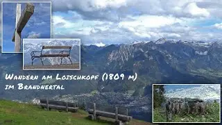 Wandern am Loischkopf (1809 m) im Brandnertal