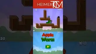 Game l&agrave; dễ...haha😂 |Apple Worm Lv20[Part 2]#heimertcm#shorts