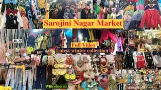 Sarojini Nagar Market Delhi | Latest winter collection | starting Rs.20 |  with all the details