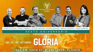 Profetas Steven y Valerie Swisher nos invitan al 6to Aniversario de la Iglesia Cristiana Global