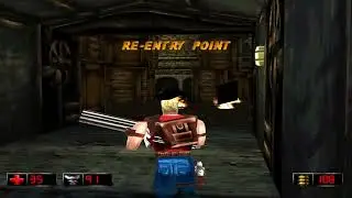Duke Nukem: Time To Kill (PSX) Walkthrough #01 - mission 1