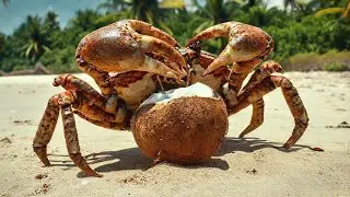 Rahasia Kepiting Kelapa: Mengapa Raksasa Bercapit Ini Membuang Lautan? #AdaptasiEkstrem Part 1