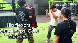 Jow Ga Kung Fu Training the Front Heel Kick &ldquo;Chum Sum Guerk&rdquo;