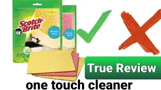 Scotch brite  sponge wipe review @apnacona2M