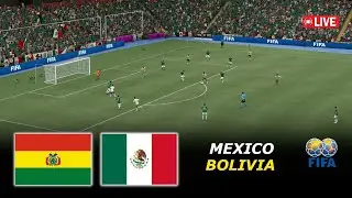 🔴Bolivia vs Mexico Live | International Friendly Football Match 2026 | eFootball PES 21 Simulation
