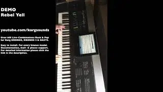 KORG SOUNDS - Rebel Yell / in style of Billy Idol