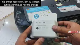 How to Fix Dry Printhead on HP ink Tank 315, 415 Printer. How to Change HP ink Tank 315 Print-Head.