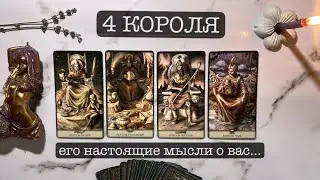 4 КОРОЛЯ❤️ ЕГО МЫСЛИ И ЧУВСТВА ✨ только правда || Общий расклад таро